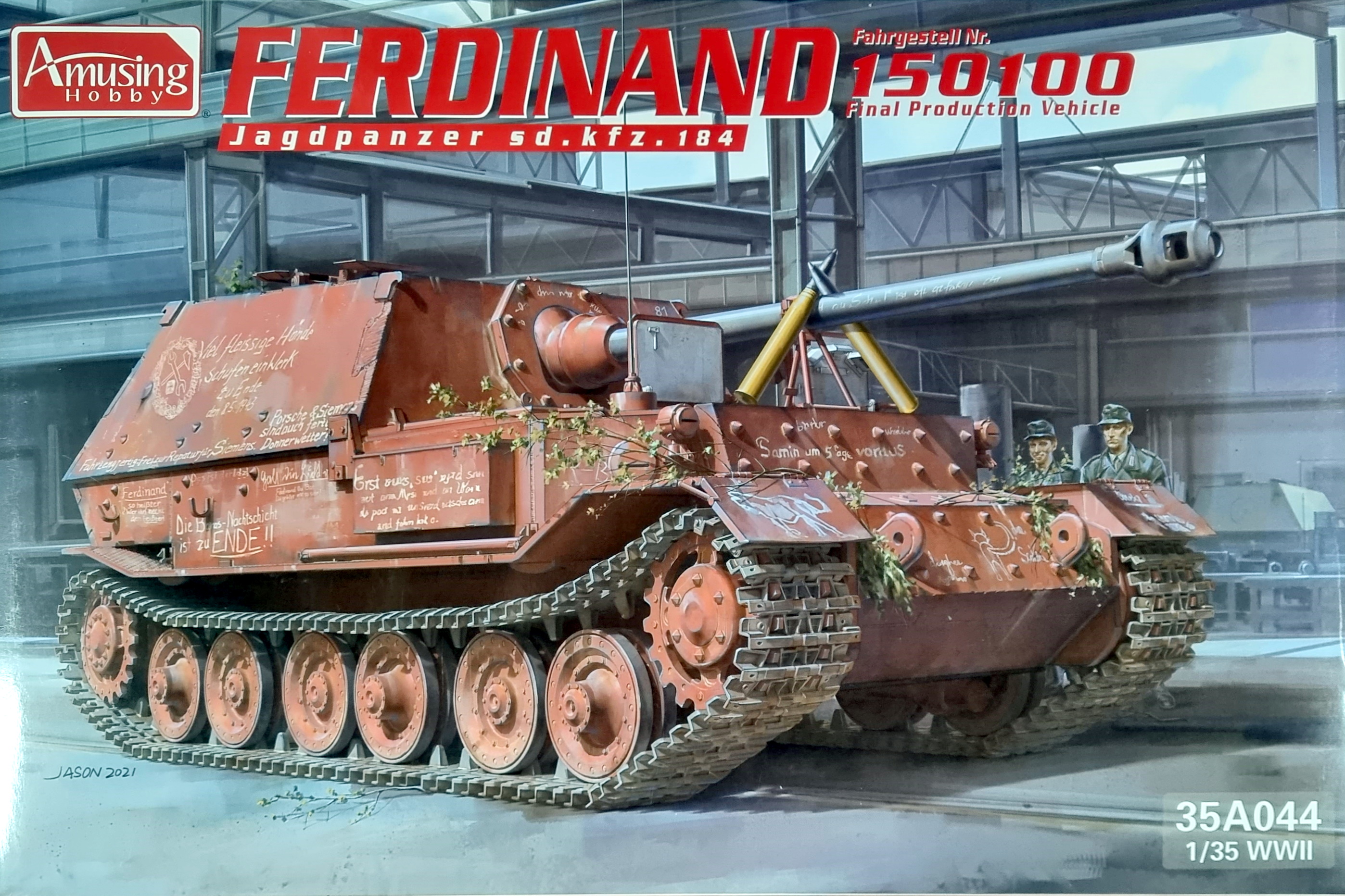 Ferdinand Fahrgestell Nr. 150100 - Jagdpanzer Sd.kfz.184