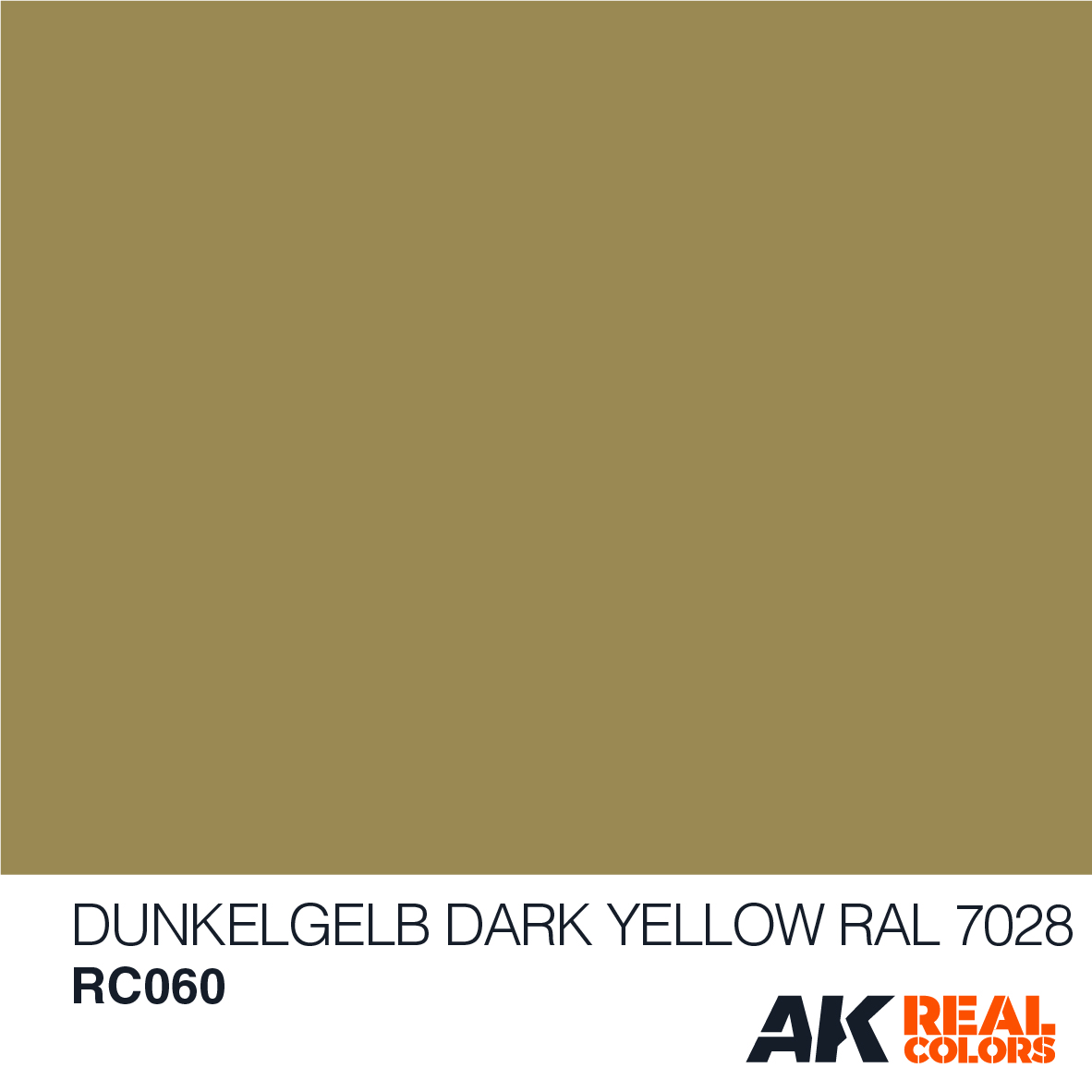 Dunkelgelb – Dark Yellow RAL 7028