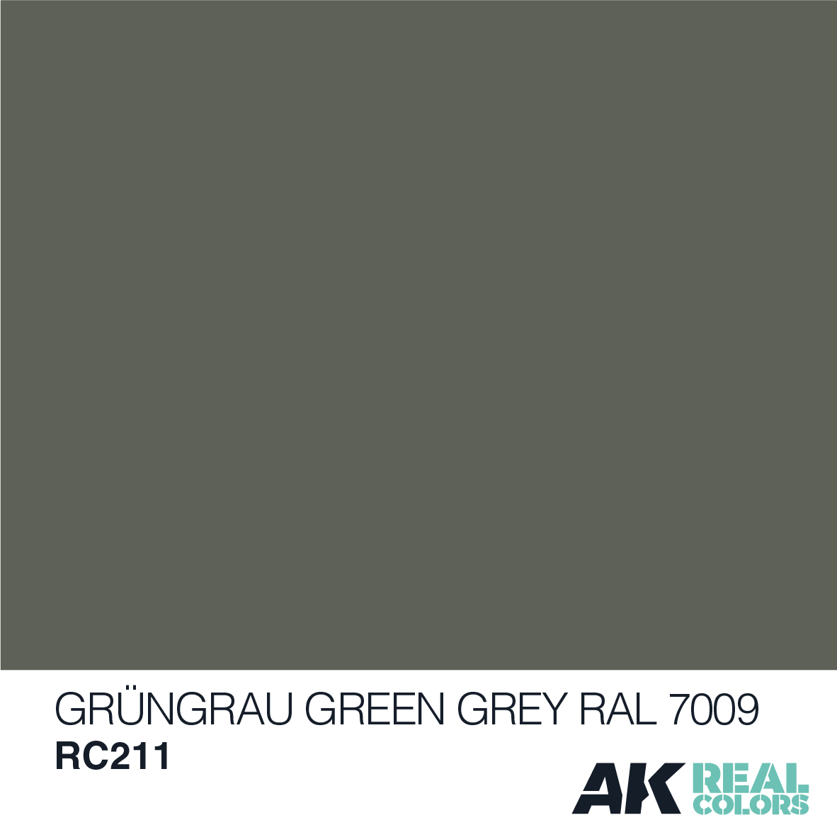 Grüngrau-Green Grey RAL 7009 (MODERN)