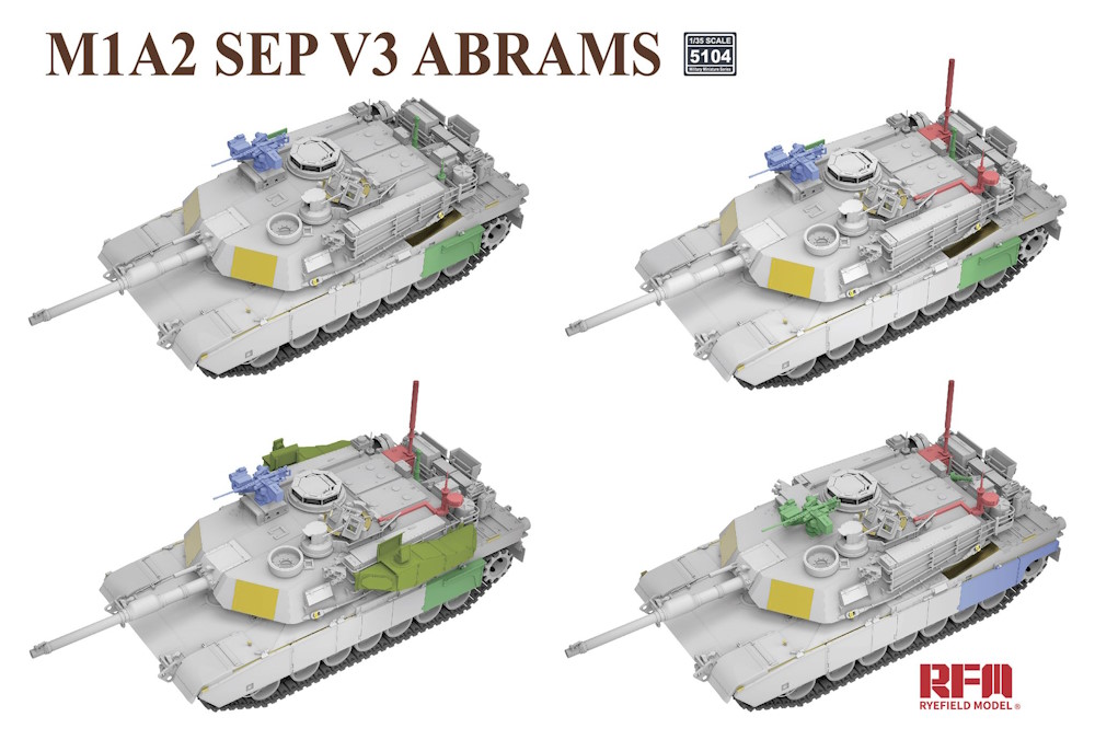 M1A2 SEP V3 Abrams Main Battle Tank