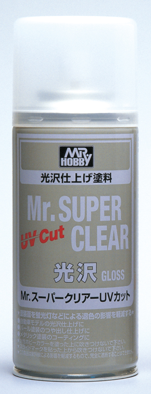 Mr.Color Mr.Super Clear UV Cut Gloss Spray - B-522