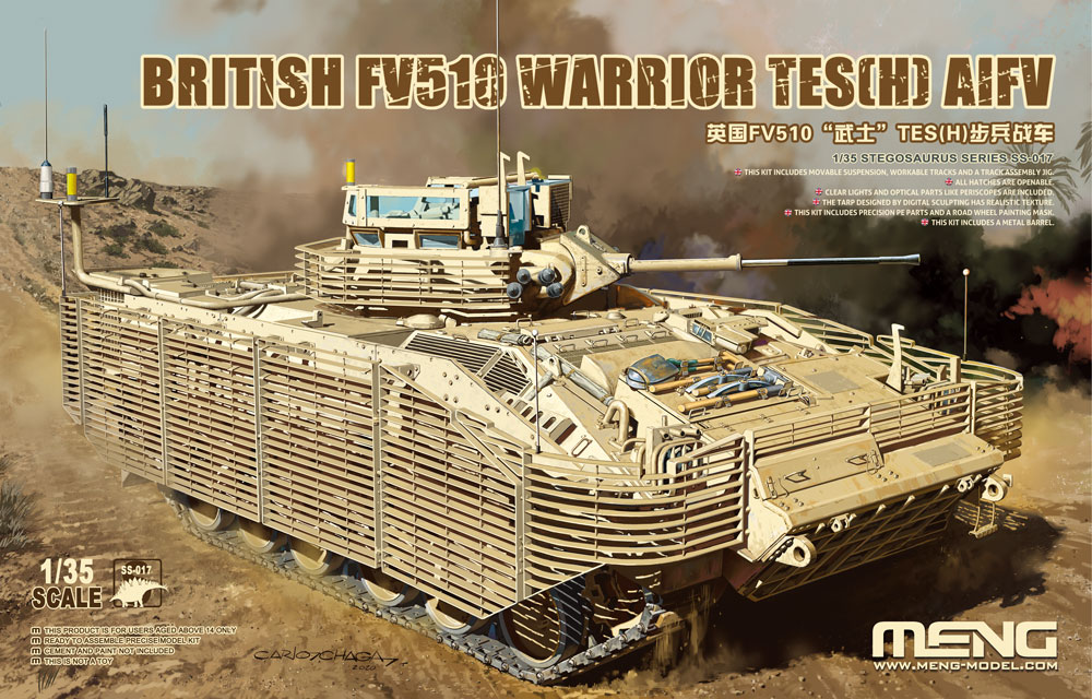 British FV510 Warrior TES(H) AIFV British FV510 Warrior TES(H) AIFV
