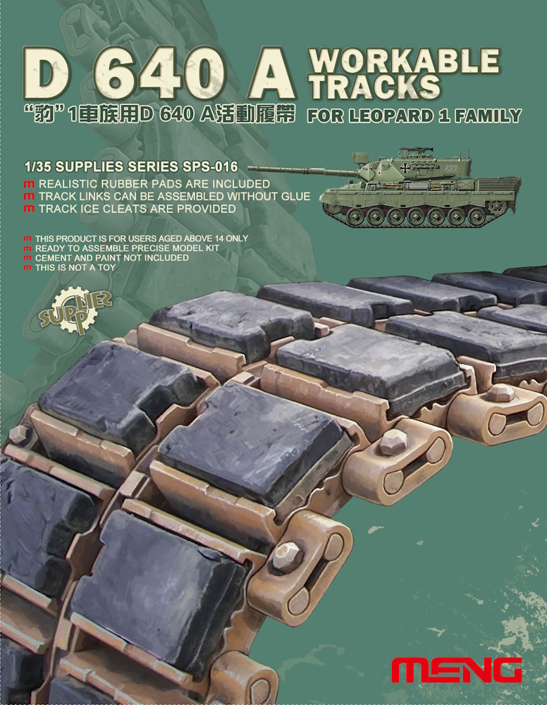 D 640 A workable Tracks for Leopard 1 Family