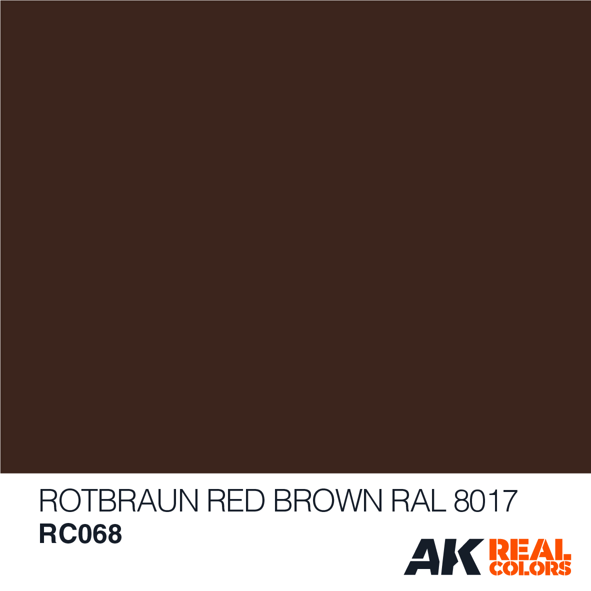 Rotbraun – Red Brown RAL 8017