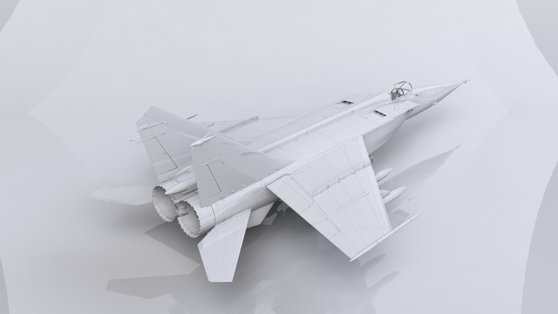 MiG-25 BM - Sovier Strike Aircraft