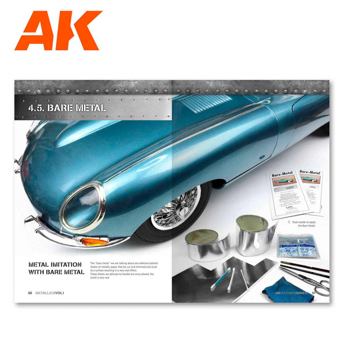 AK Learning Series: 04 - Metallics Vol.1 - Aircraft & Vehicles