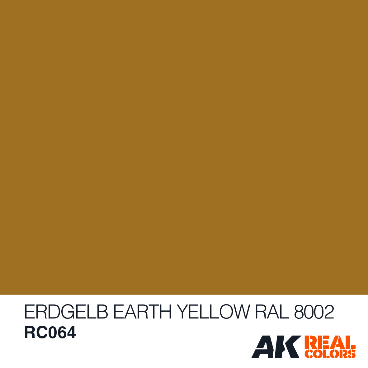 Erdgelb – Earth Yellow RAL 8002