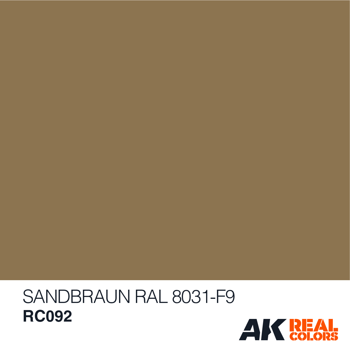 Sandbraun RAL 8031-F9