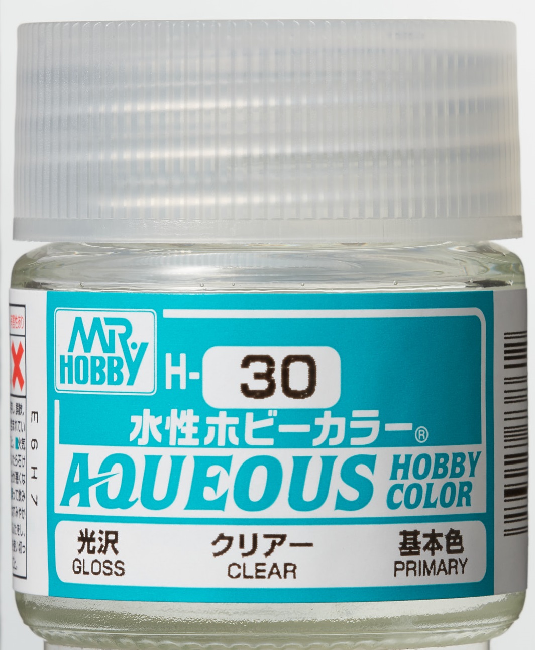 Mr. Aqueous Hobby Color - Gloss Clear - H30 - Glänzendes Klarlack