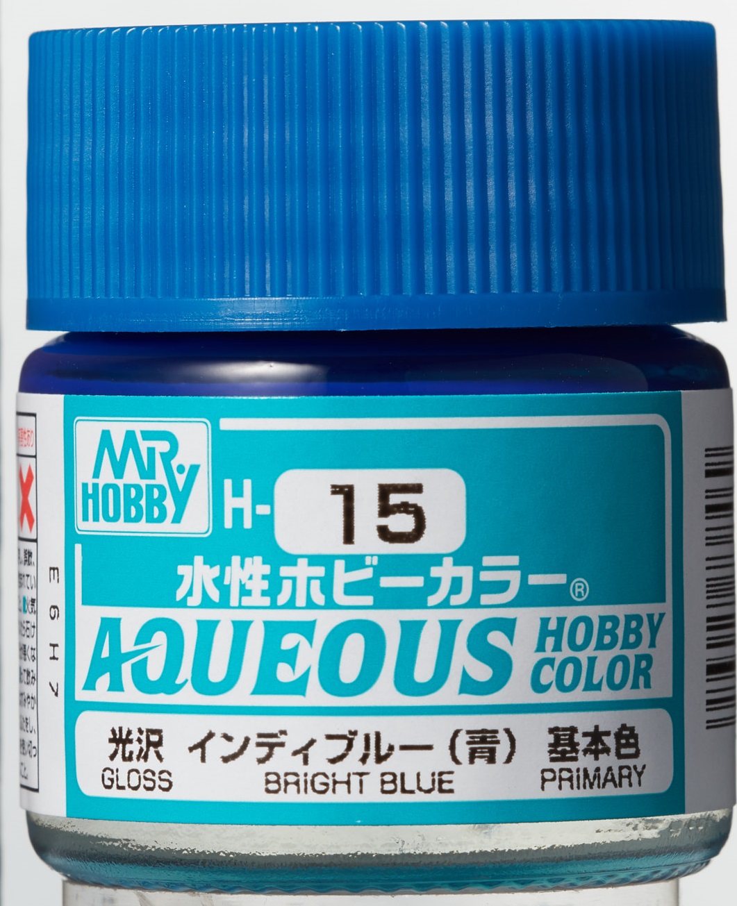 Mr. Aqueous Hobby Color - Bright Blue - H15 - Hellblau