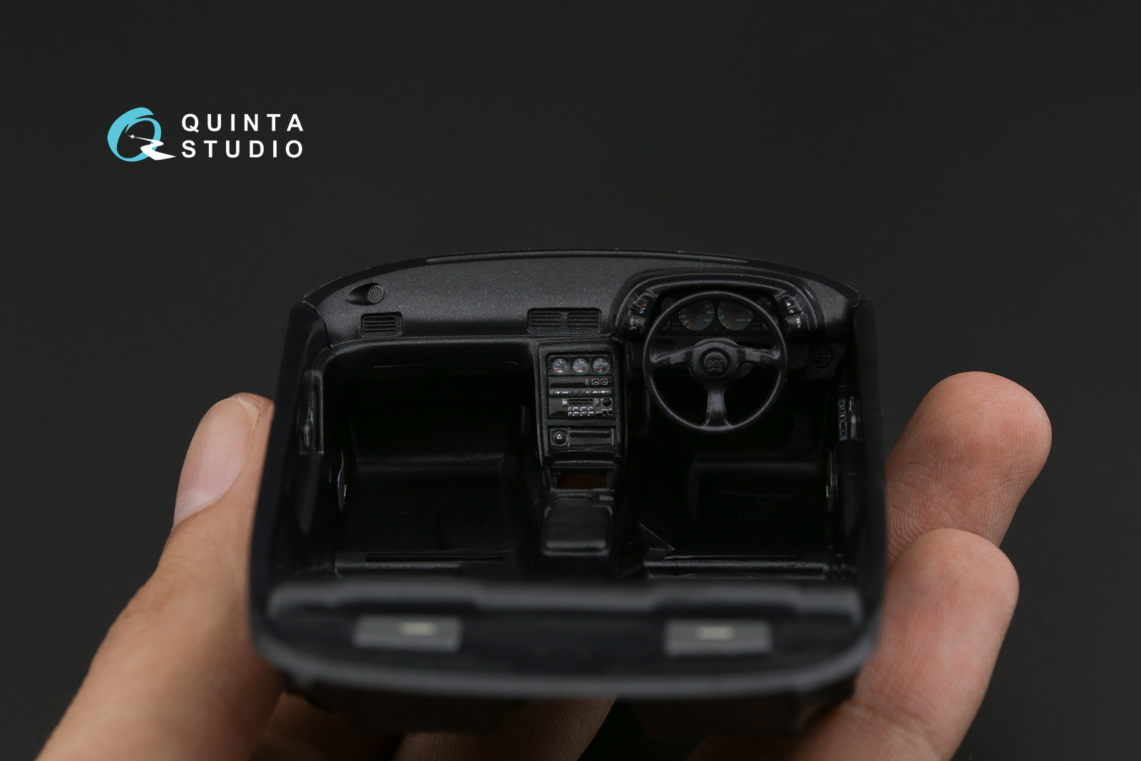 Nissan Skyline GT-R R32 3D-Printed & coloured Interior on decal paper (Tamiya)