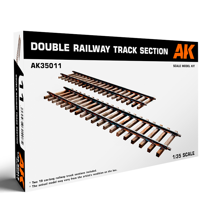 Double Railway Track Section - Doppelter Gleisabschnitt