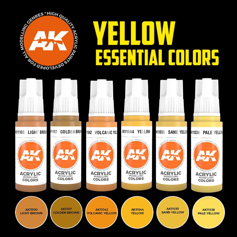 YELLOW ESSENTIAL COLORS SET