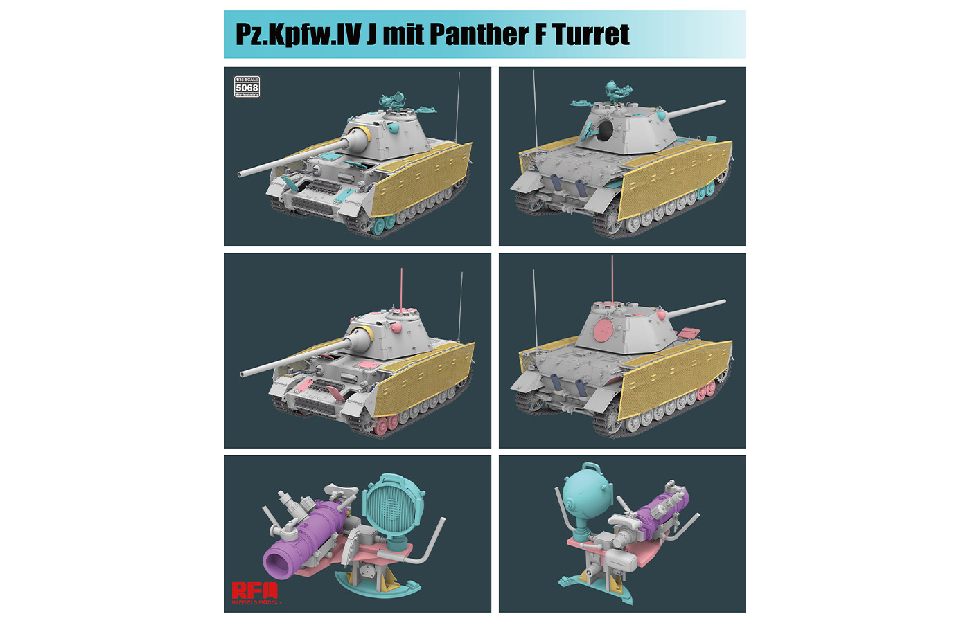 Pz.Kpfw.IV J mit Panther F Turret