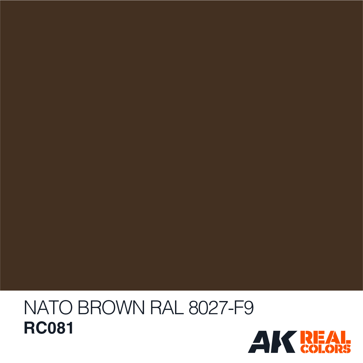 NATO Brown RAL 8027-F9