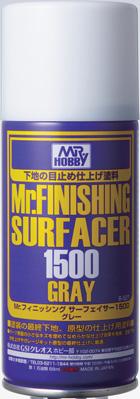 Mr.Color Mr. Finishing Surfacer Gray 1500 Spray - B-527