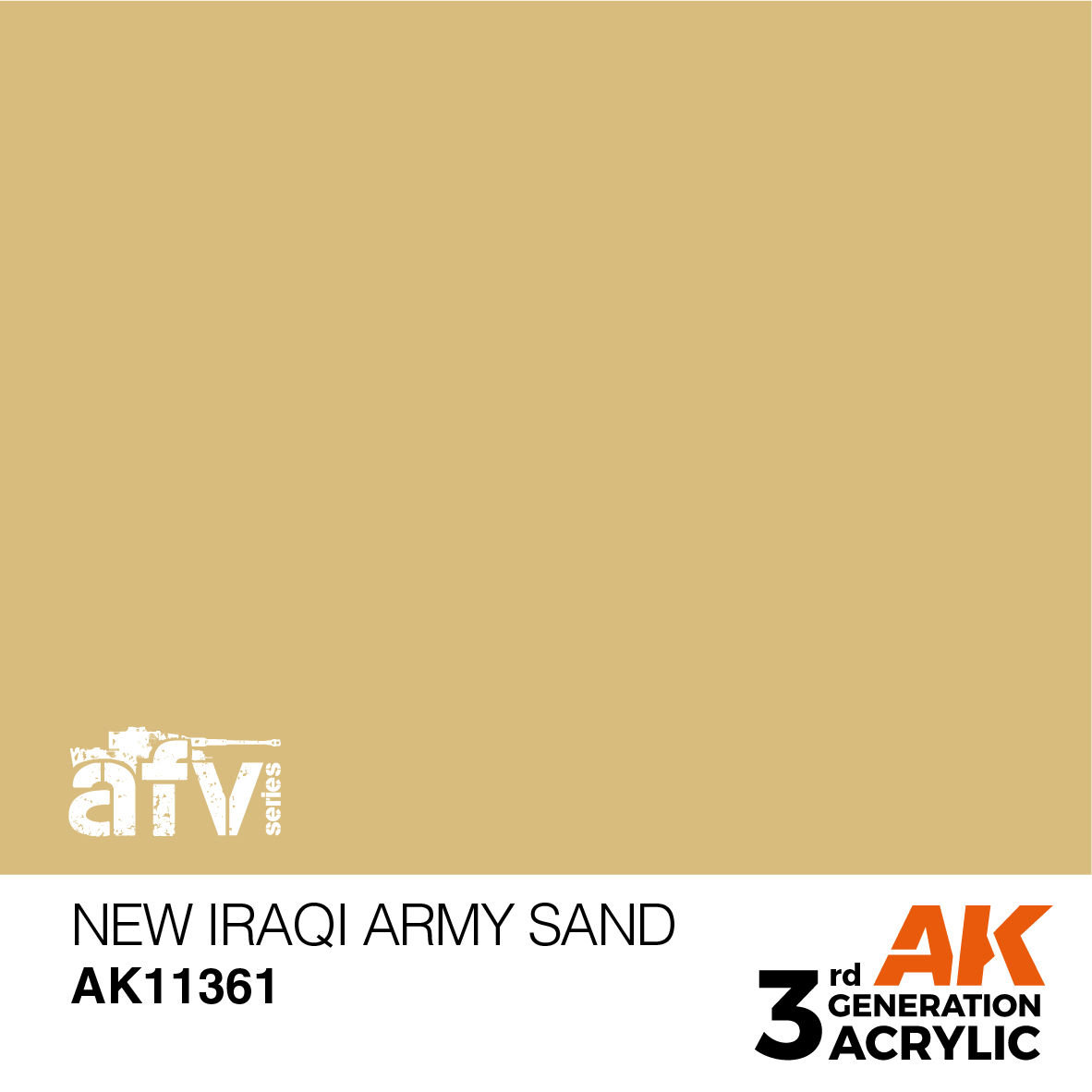 New Iraqi Army Sand – AFV