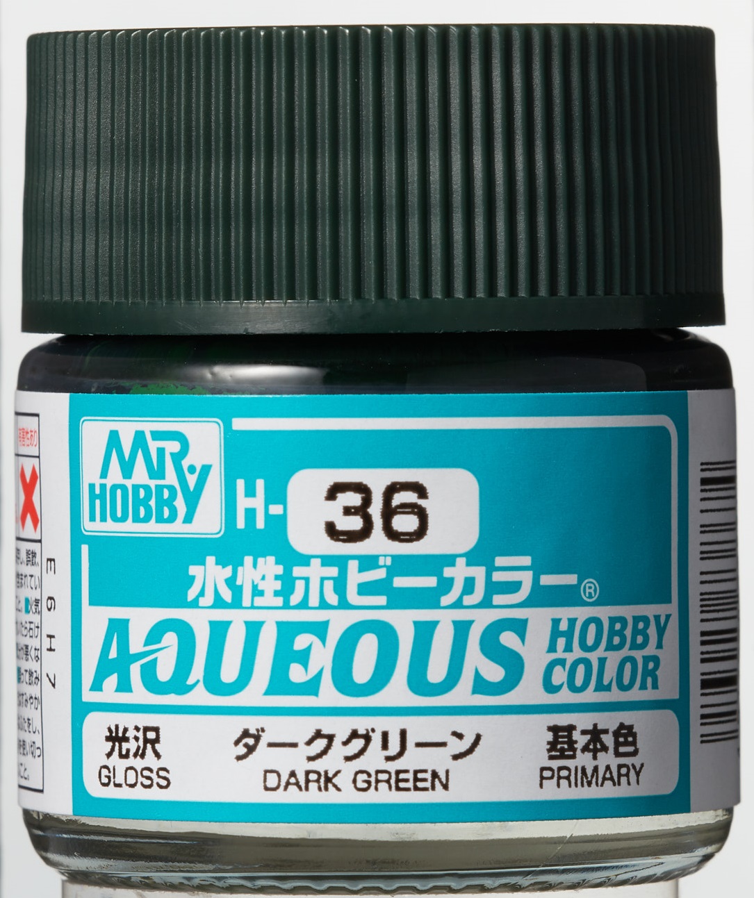 Mr. Aqueous Hobby Color - Dark Green - H36 - Dunkelgrün