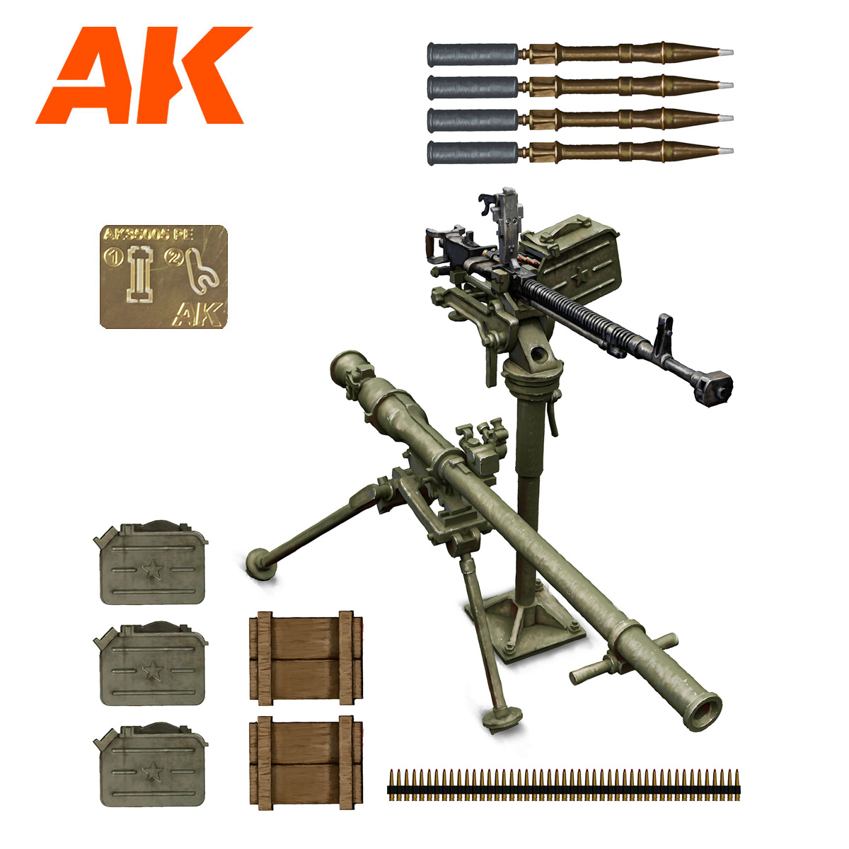 Infantry Support Weapons DShKM & SPG-9
