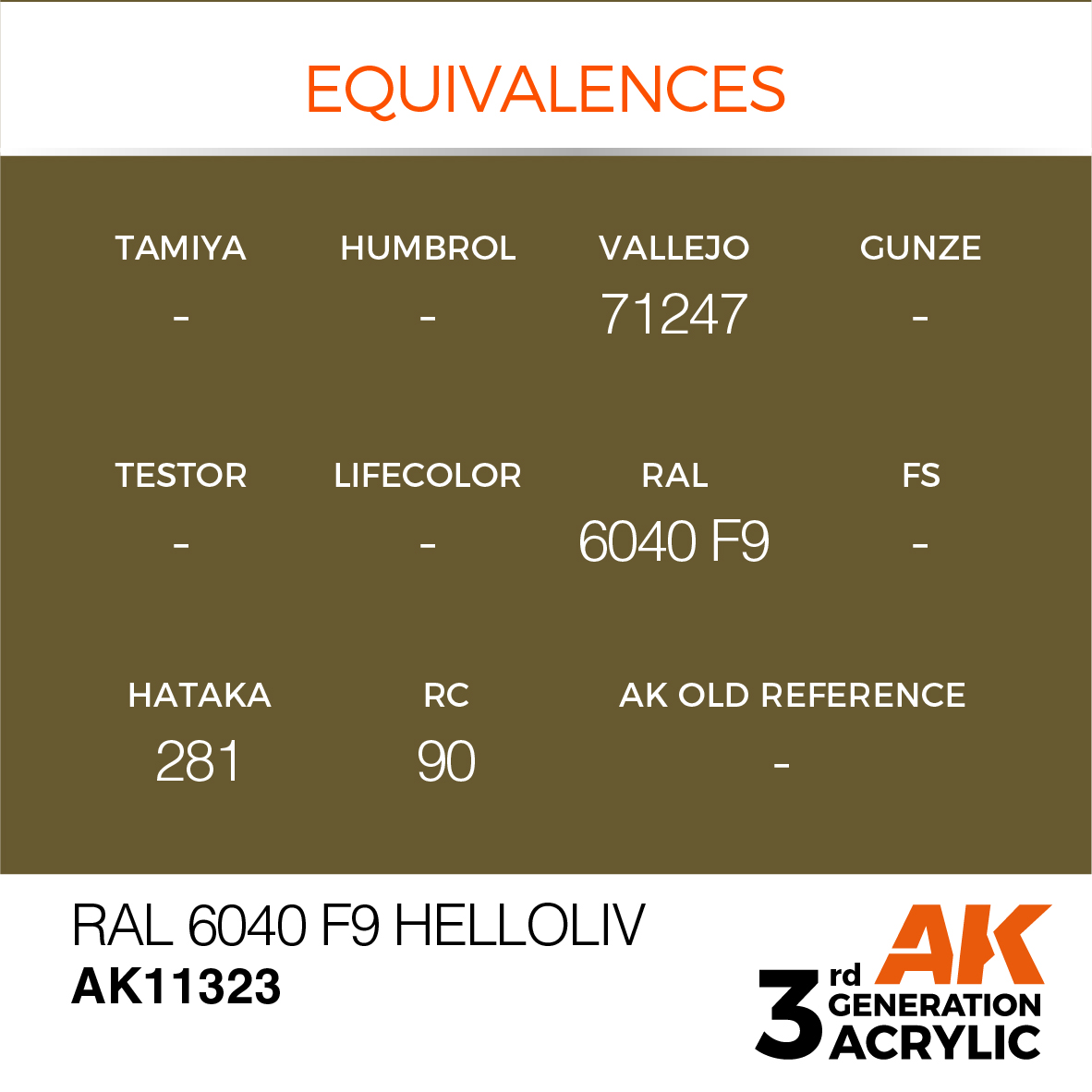 RAL 6040 F9 Helloliv – AFV