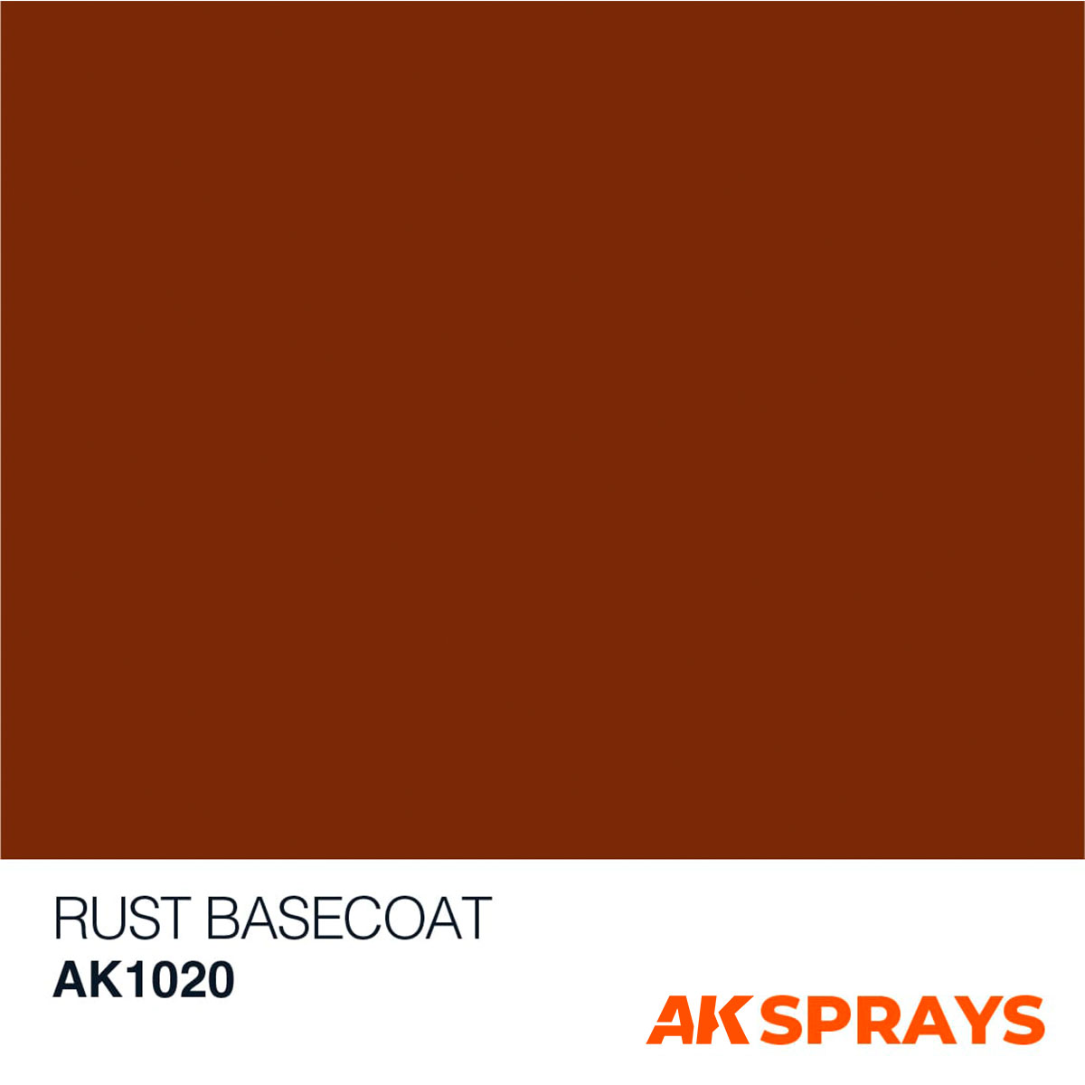 Rust Basecoat Spray