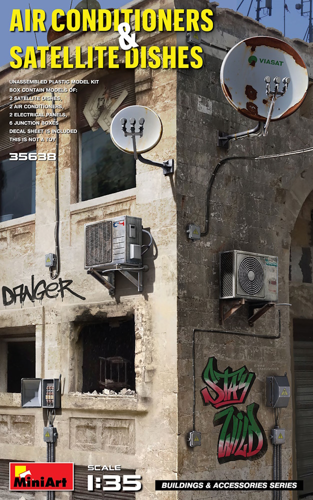 Air Conditioners & Satellite Dishes