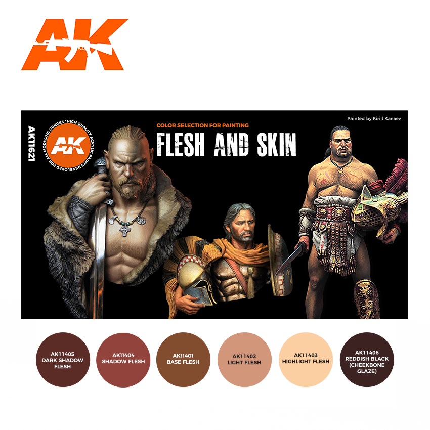 FLESH AND SKIN COLORS (THE ORIGINAL SELECTION)