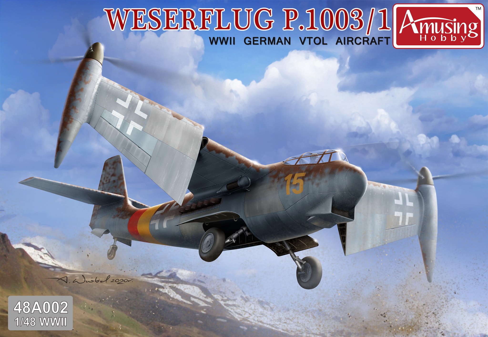 Weserflug P.1003/1 - WWII German VTOL Aircraft