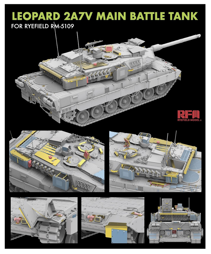 Leopard 2 A7V Main Battle Tank - Upgrade Solution Series
