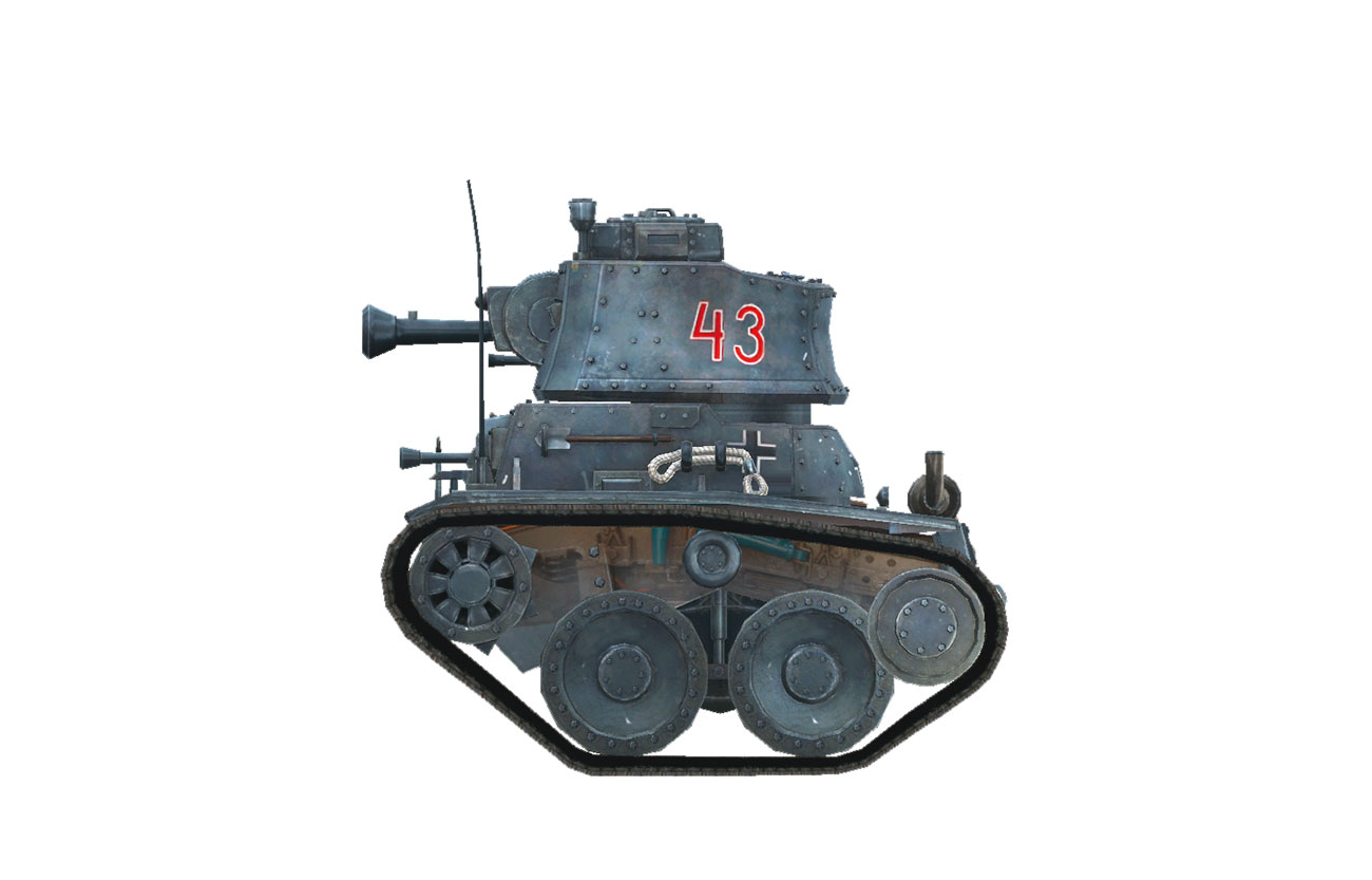 German Light Panzer 38T