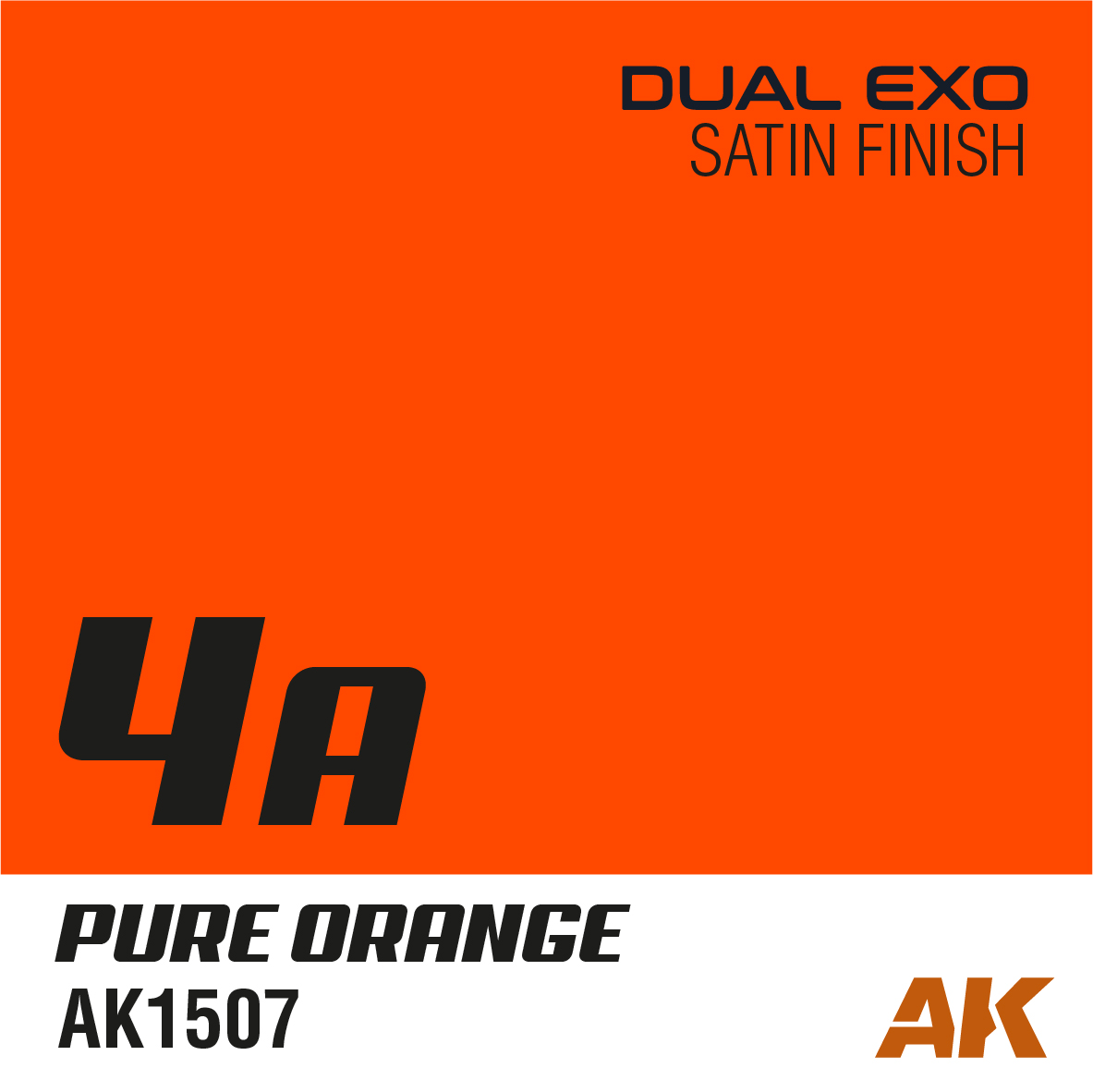 Dual Exo 4A - Pure Orange