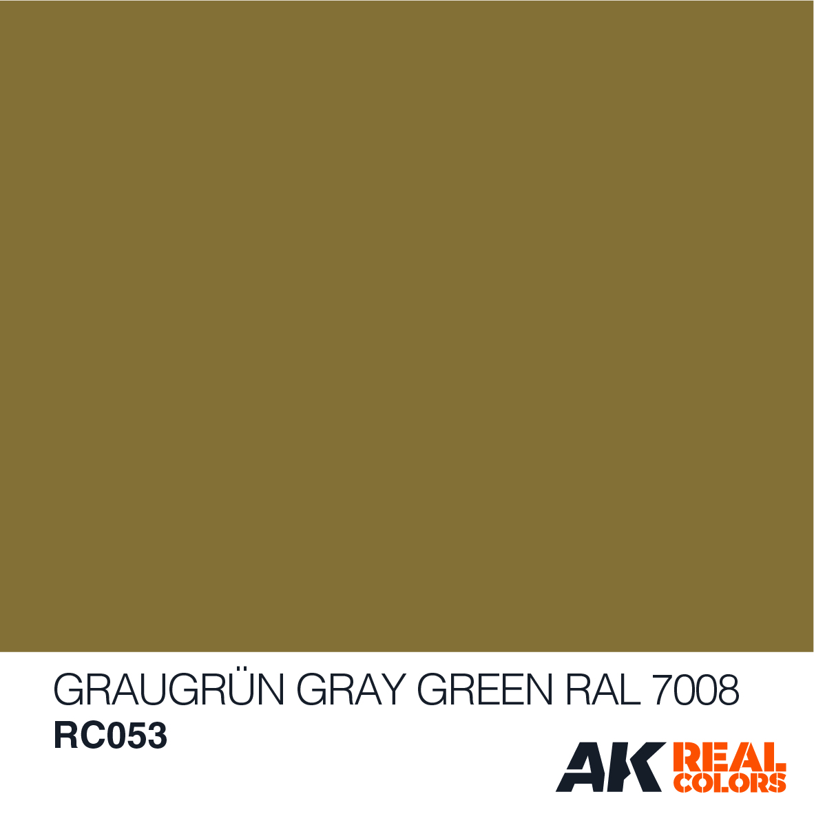 Graugrün – Gray Green RAL 7008