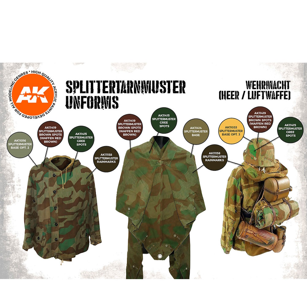 Splittertarnmuster Uniforms - Wehrmacht (Heer/Luftwaffe)