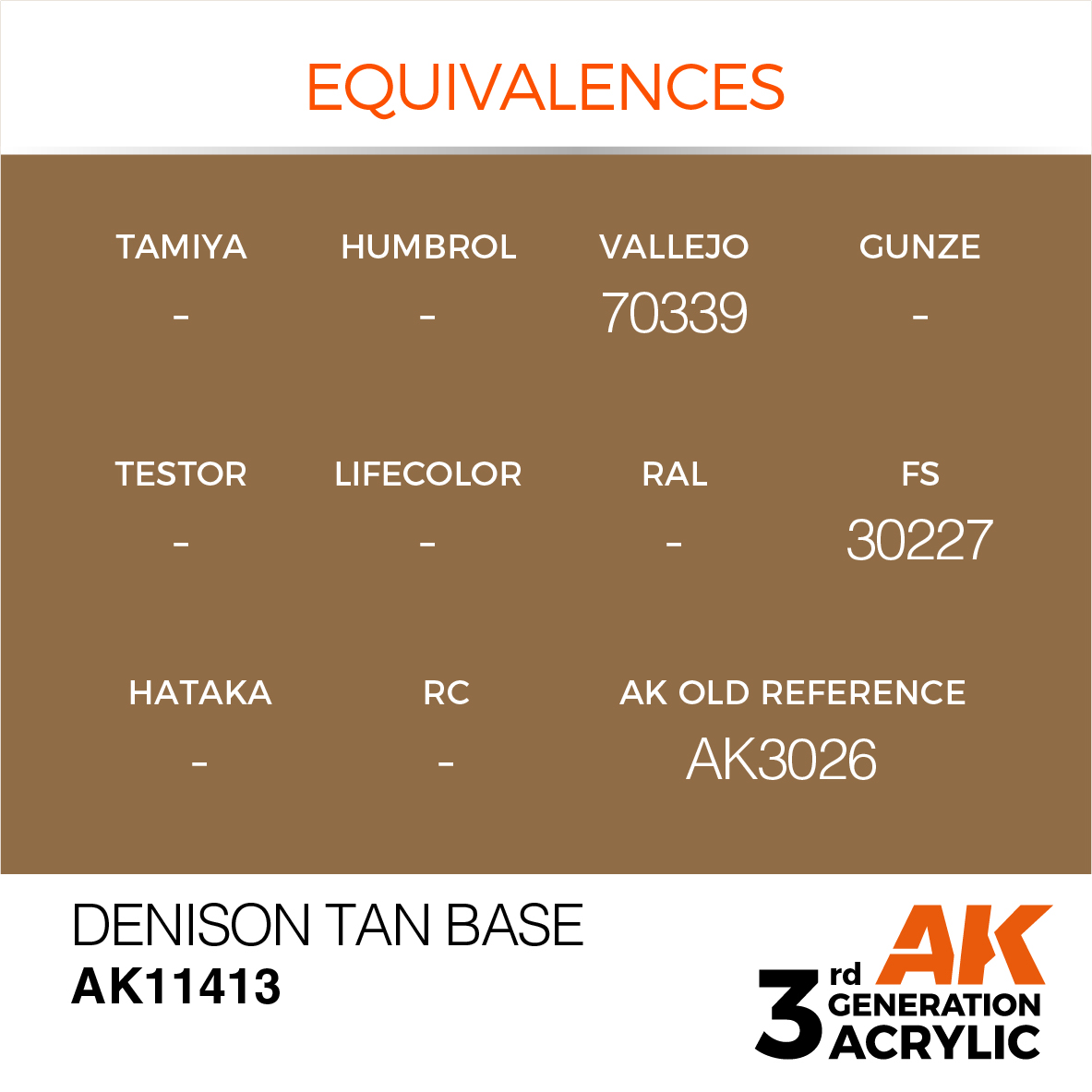 Denison Tan Base – Figures