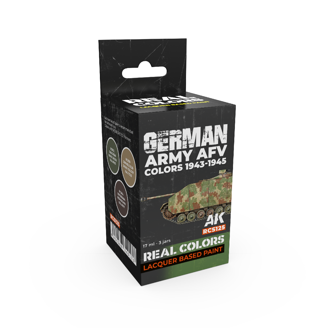 German Army AFV Colors 1943-1945 SET