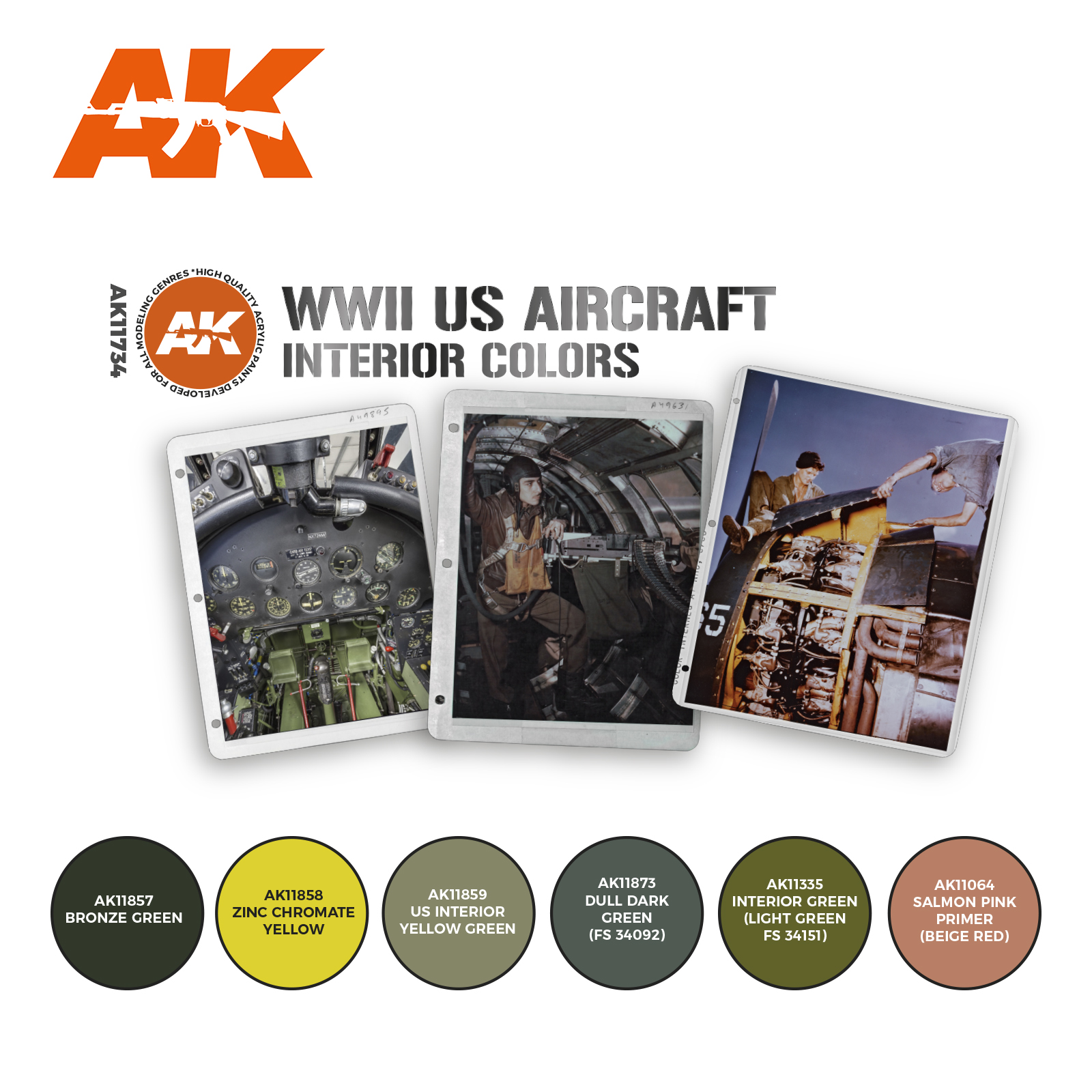 WWII US Aircraft Interior Colors