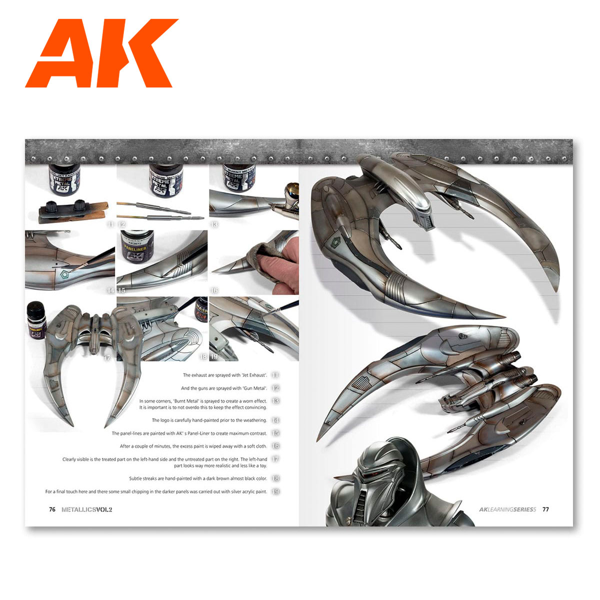 AK Learning Series: 05 - Metallics Vol.2 - Figures - Historical & Fantasy