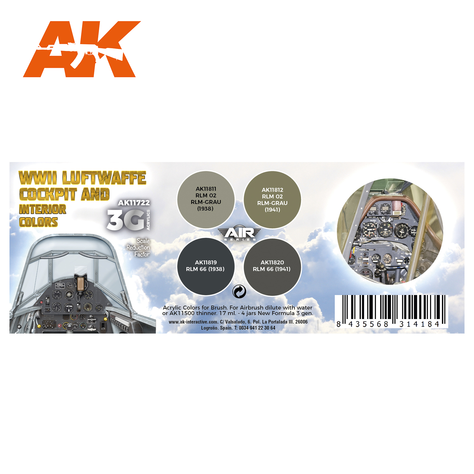 WWII Luftwaffe Cockpit & Interior Colors