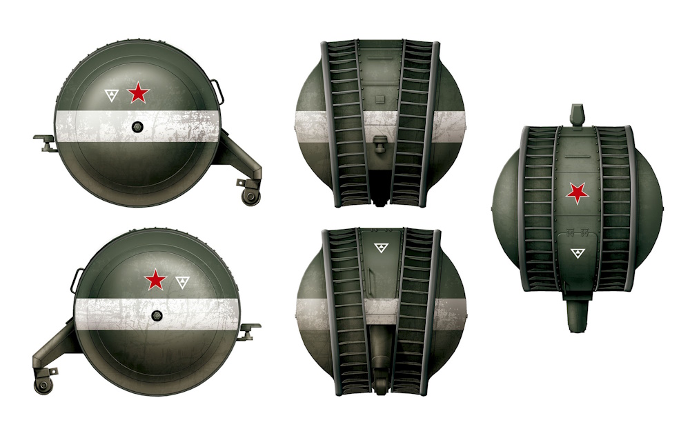 German Kugelpanzer (2 Kits Pack)