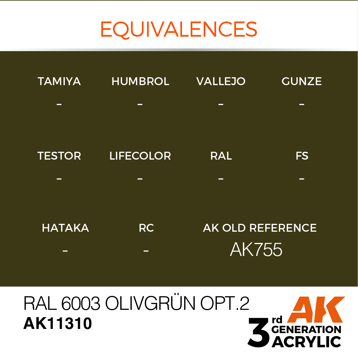 RAL 6003 Olivgrün Opt.2 – AFV