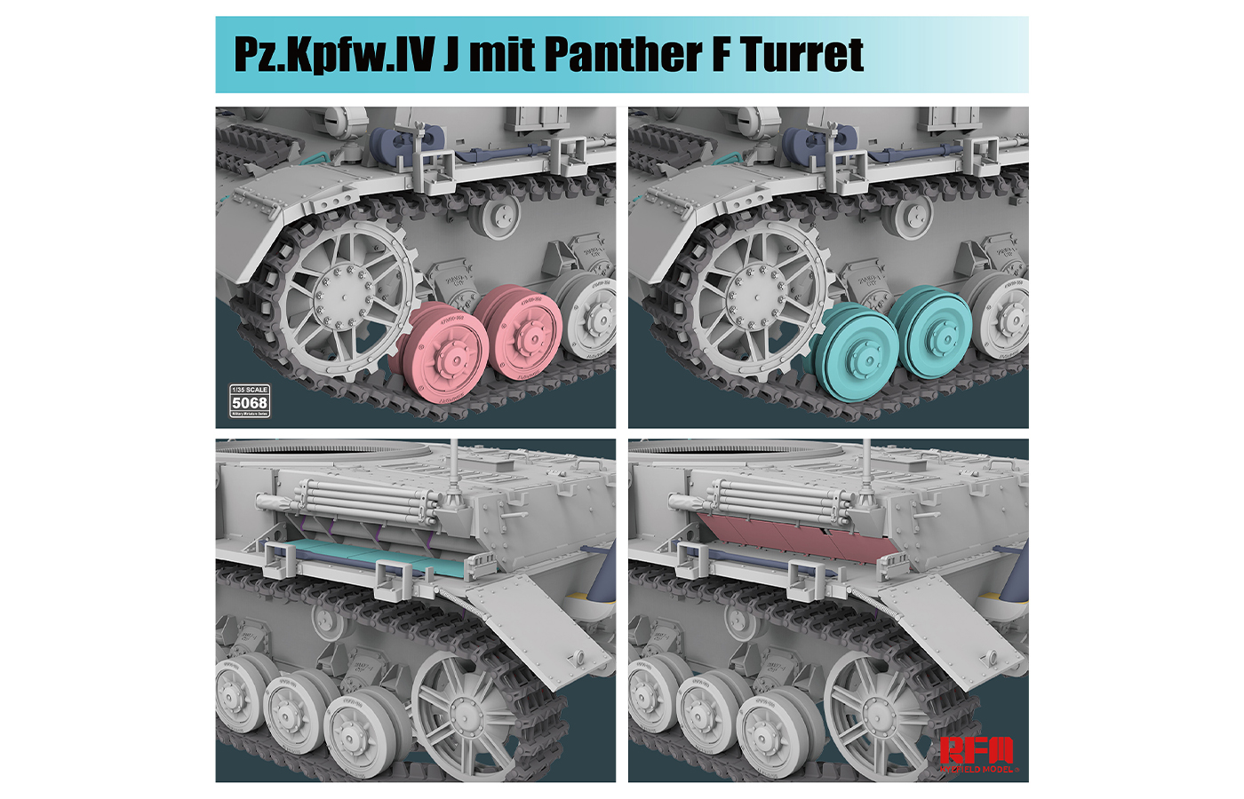 Pz.Kpfw.IV J mit Panther F Turret