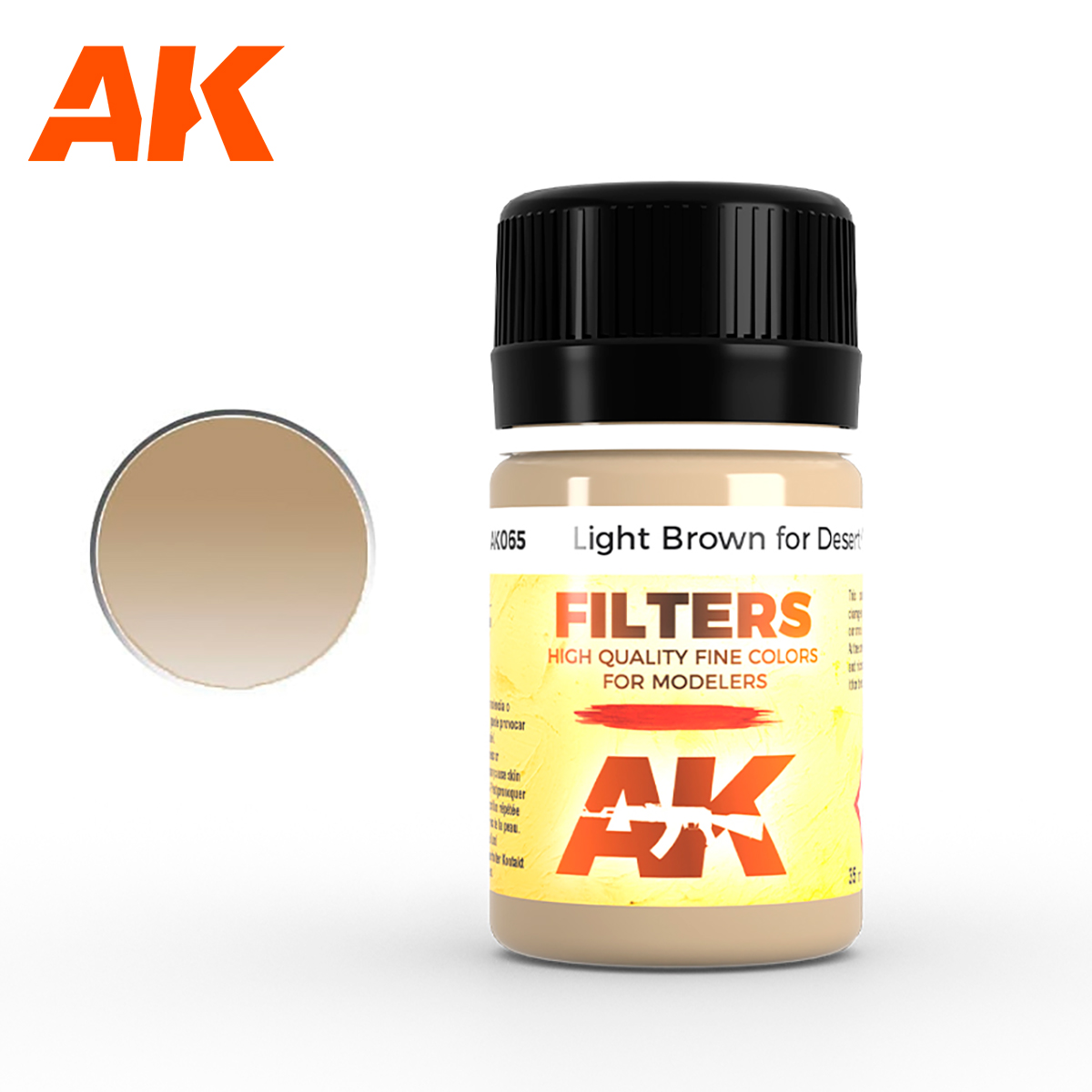 Light Brown for Desert yellow (Afrika Korps Filter)