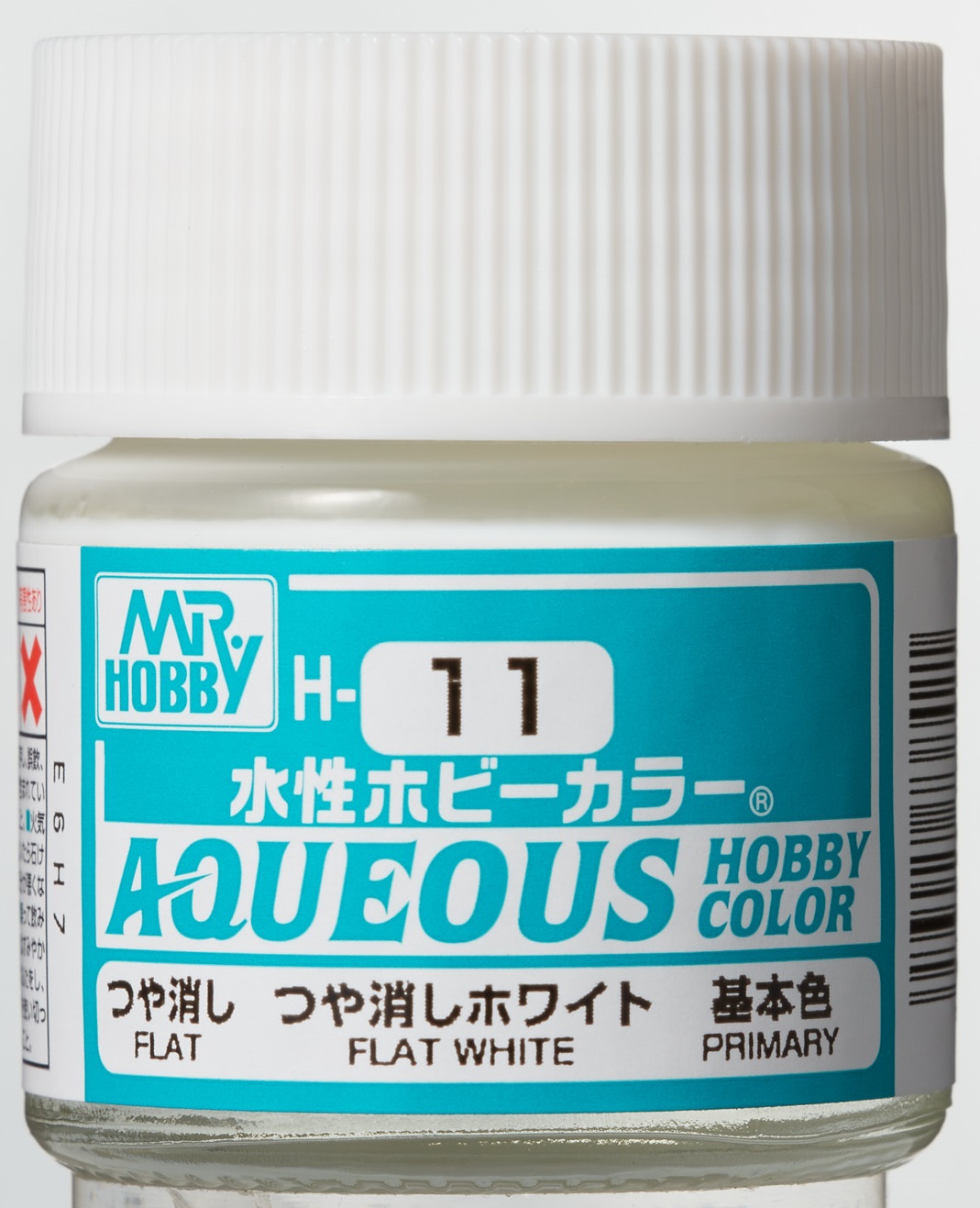 Mr. Aqueous Hobby Color - Flat White - H11 - Weiß Matt