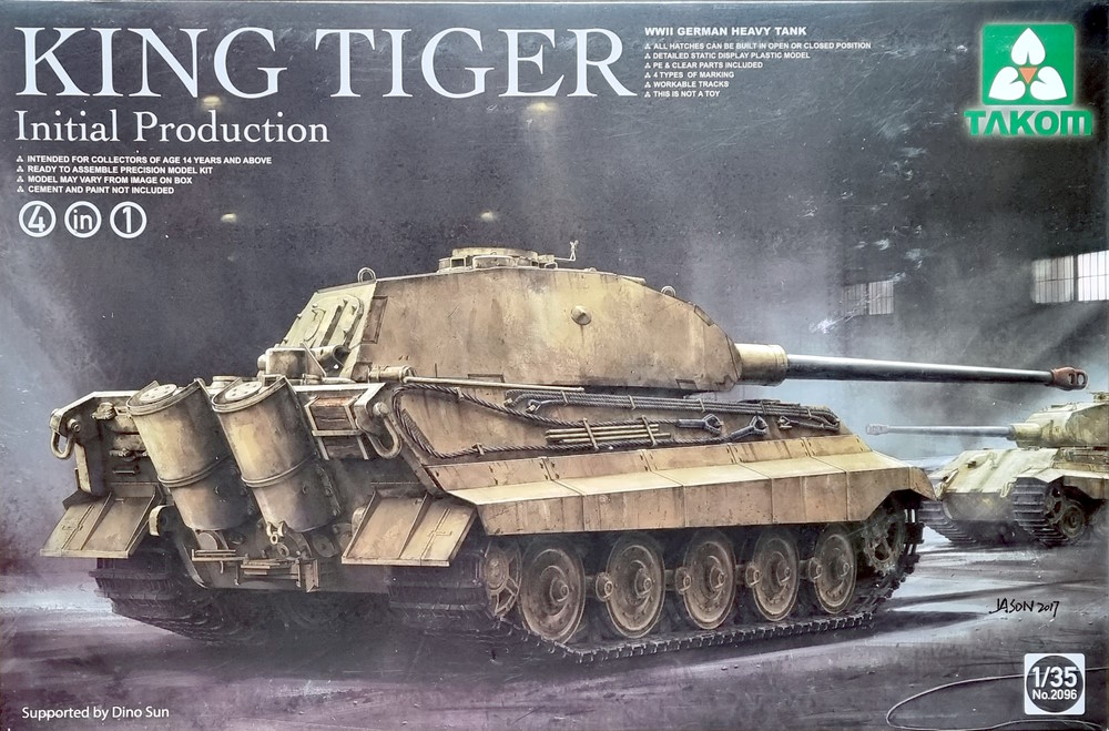 King Tiger - Initial production - WWII German Heavy Tank 