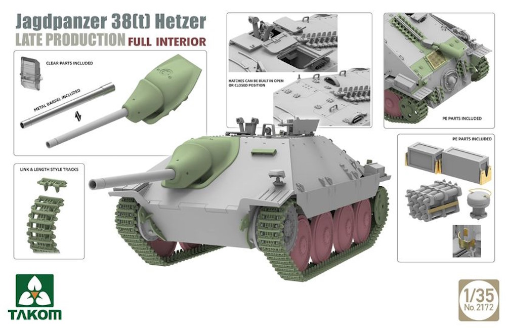 Jagdpanzer 38(t) Hetzer - Late Production - Full Interior