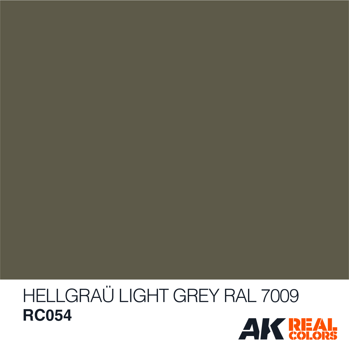 Hellgrau – Light Grey RAL 7009 (Interior color)