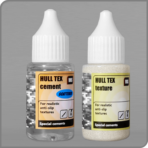 Hull Tex Cement Scattered + Texture Bundle - Antirutsch Beschichtung