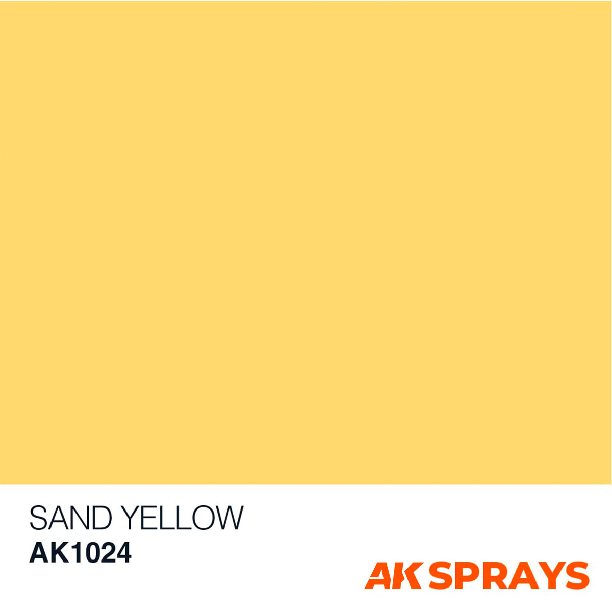 Sand Yellow Color Spray