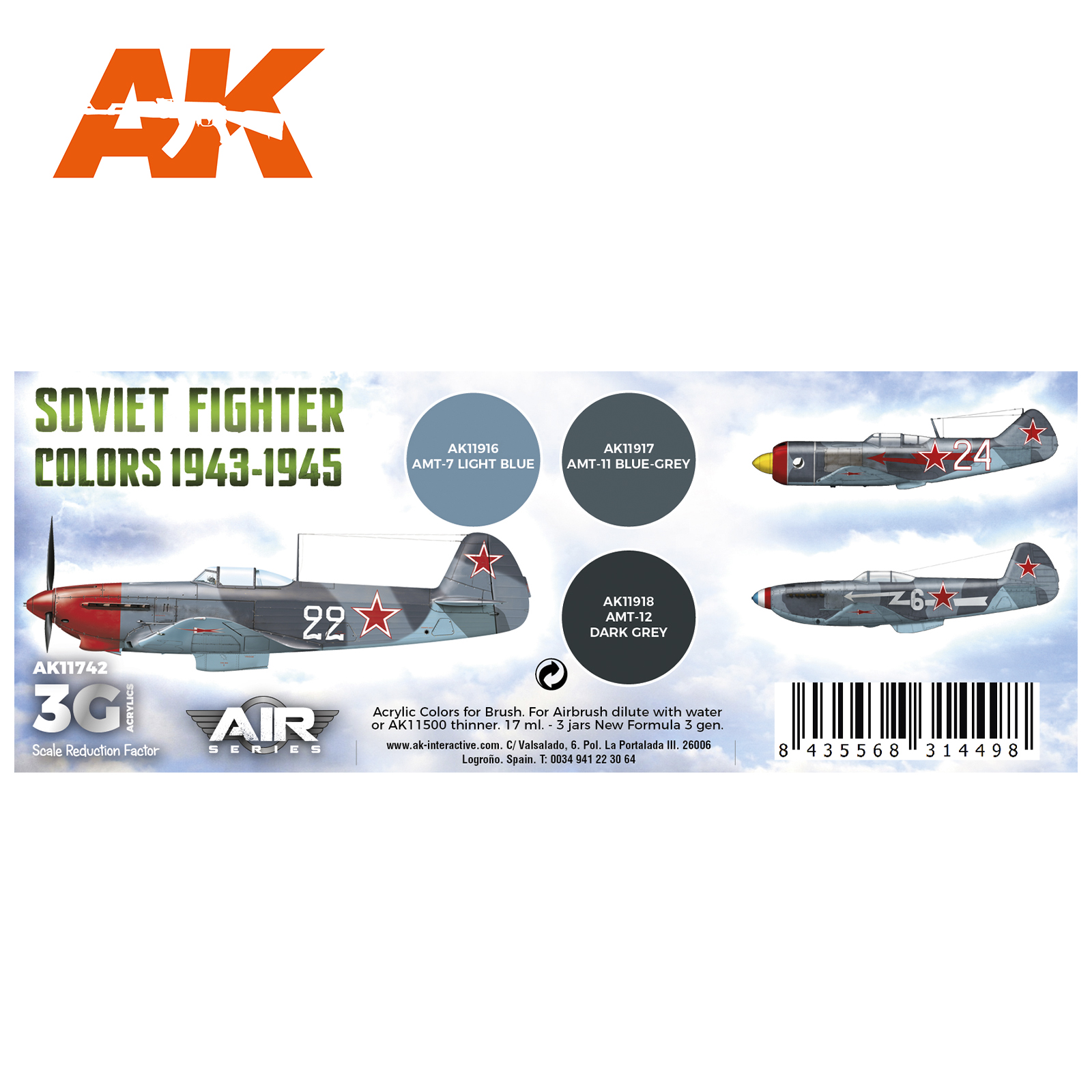 Soviet Fighter Colors 1943-1945
