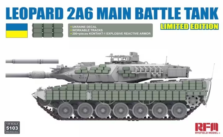 Leopard 2A6 Main Battle Tank - Limited Edition Leopard 2A6 Main Battle Tank - Limited Edition